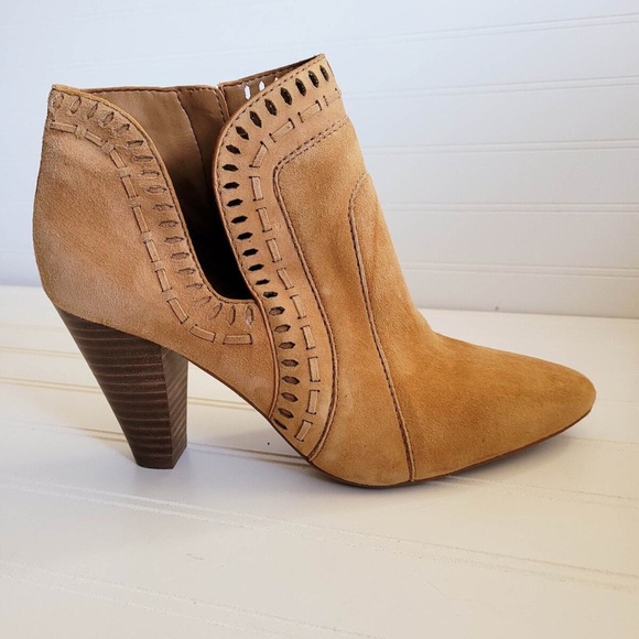Vince Camuto Shooties Cowboy Booties Size 5.5M / 36 - Picture 1 of 6